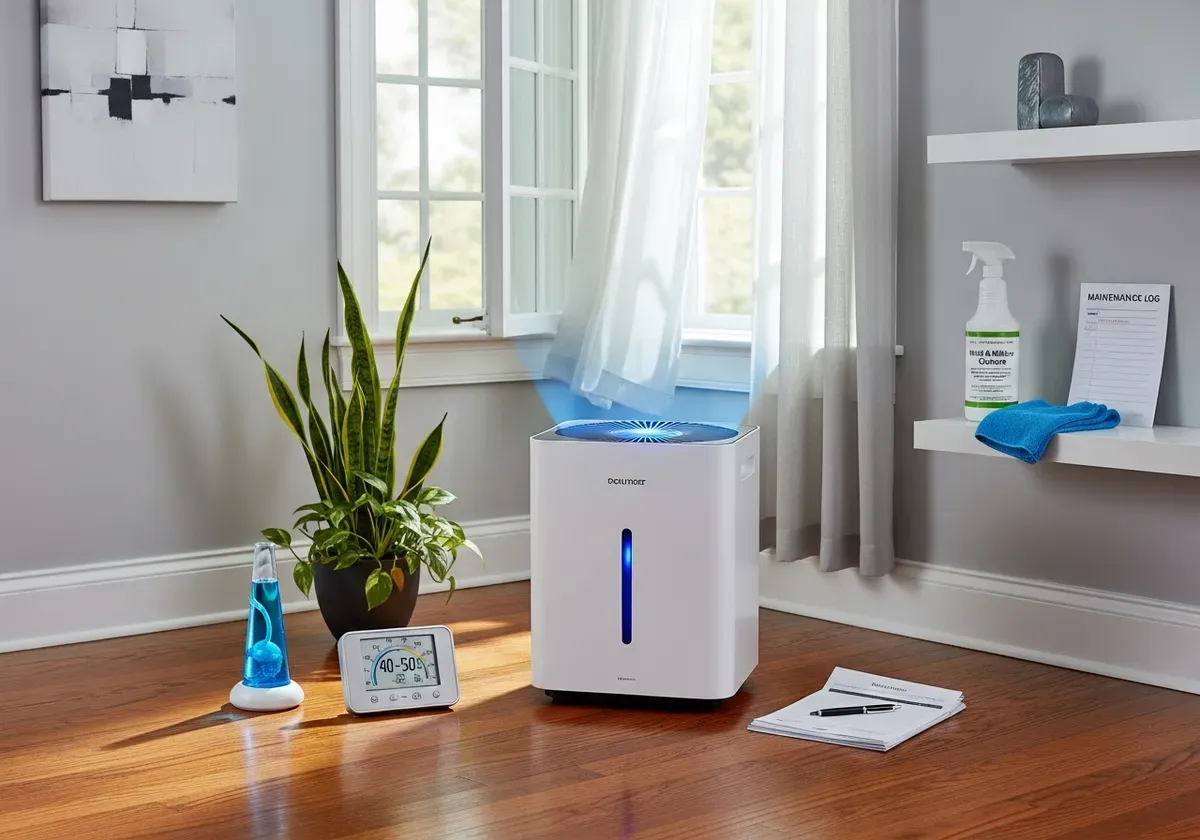 Professional mold inspector in protective gear examining ceiling for mold damage during remediation assessment